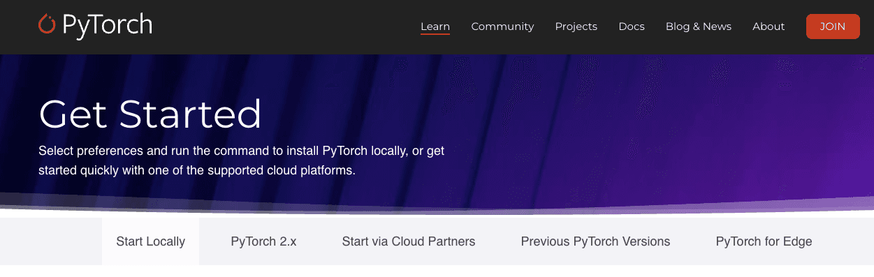 ROCm framework support for PyTorch, TensorFlow, JAX, and MosaicML.