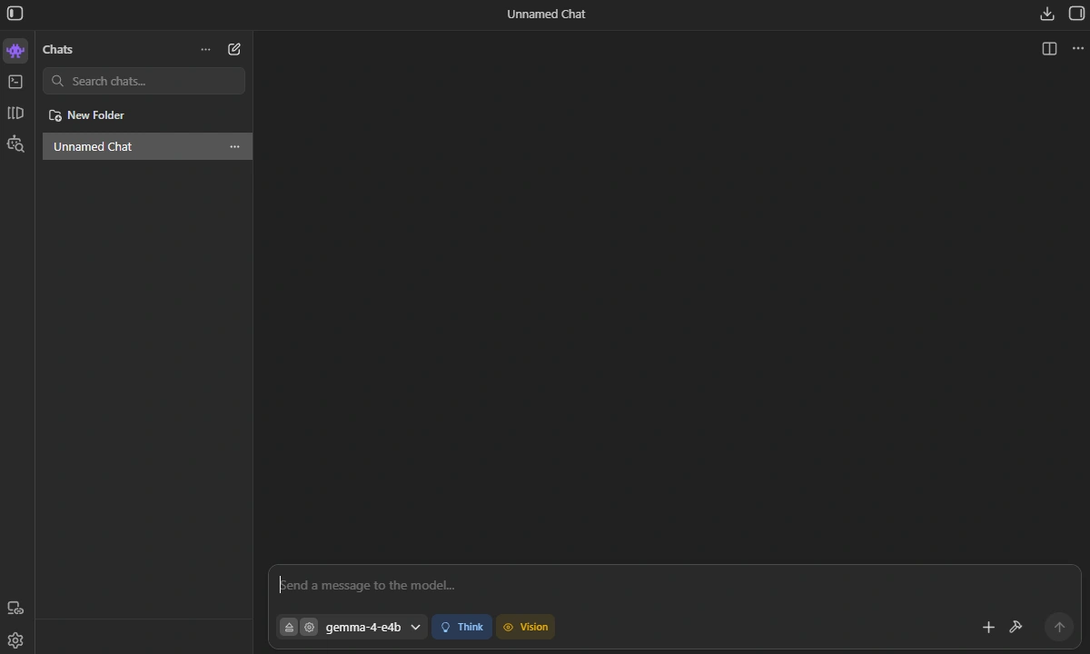 LM Studio UI screenshot.